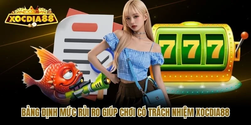 Bảng định mức rủi ro giúp chơi có trách nhiệm Xocdia88