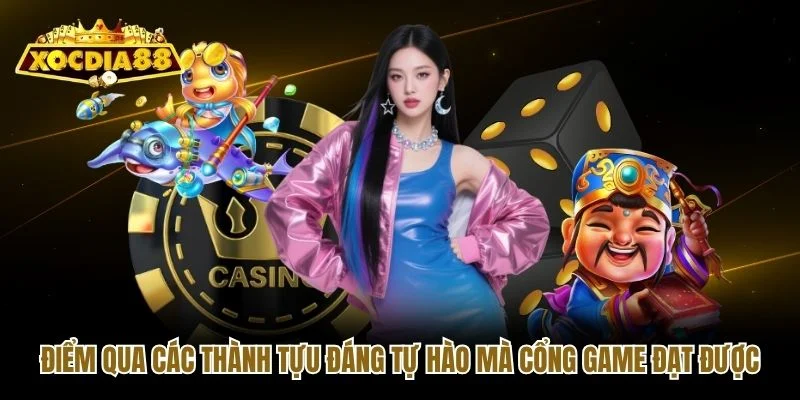 Điểm qua các thành tựu đáng tự hào mà cổng game đạt được Điểm qua các thành tựu đáng tự hào mà cổng game đạt được